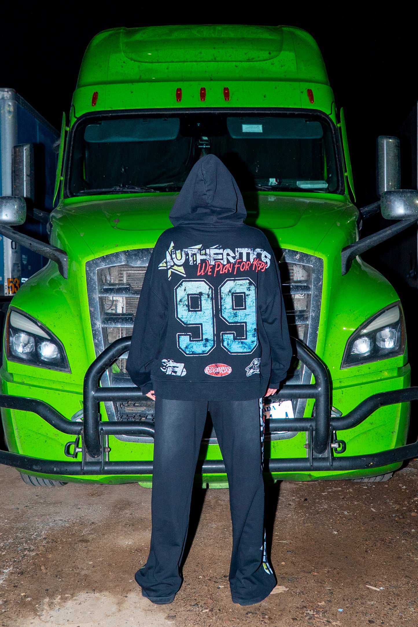 Flame Pullover Hoodie