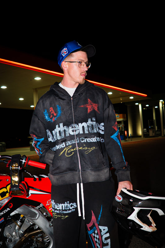 Marathon Zip-Up Hoodie