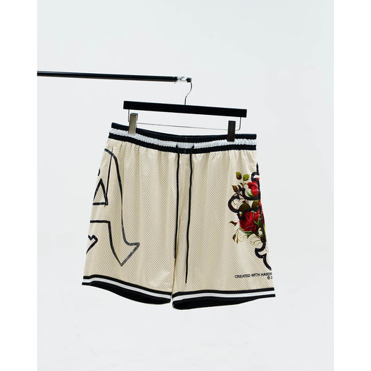 Cross Mesh Shorts